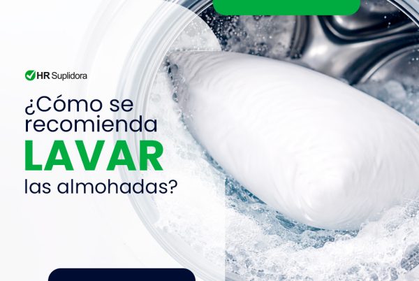 ¿Cómo se recomienda lavar las almohadas de mi AIRBNB?