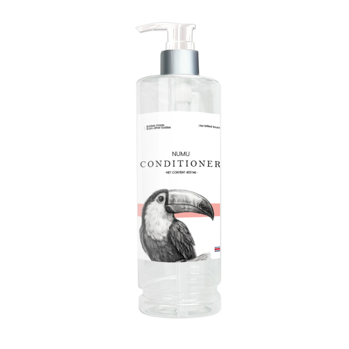 Botellas dispensadoras - NUMU: Transparente, 400 ml - Imagen 4