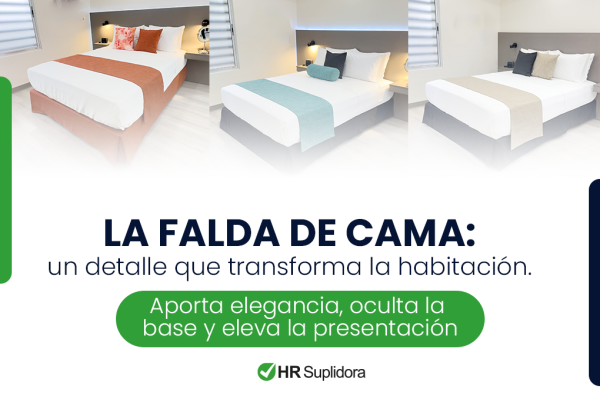 Faldas de cama: un detalle que transforma la habitación