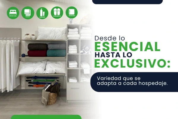 ¿Cómo elegir productos para habitaciones de hospedajes? Una solución integral para cada tipo de alojamiento