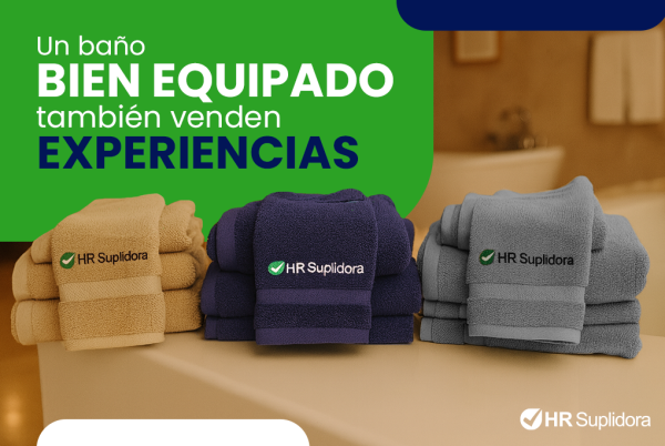 Juegos de toallas hoteleras: El detalle que eleva la experiencia en el baño