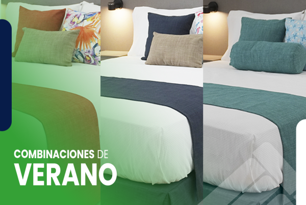 Combinaciones de verano para hospedajes que transforman habitaciones