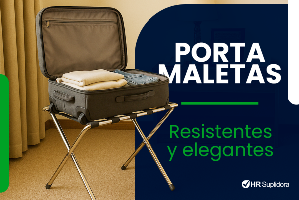 Portamaletas para hotel: Elemento clave en cada tipo de hospedaje
