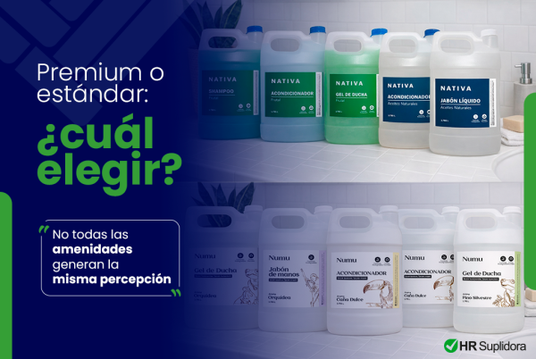 Amenidades hoteleras: Cómo elegir entre una línea premium o estándar según su tipo de hospedaje