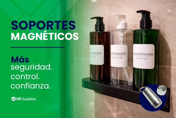 Soportes para dispensadores con seguridad magnética: Más control, menos pérdidas y mayor confianza