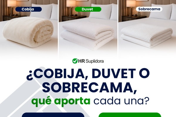 Cobija, duvet o sobrecama: ¿Qué aporta cada una en la experiencia de una habitación de hotel?