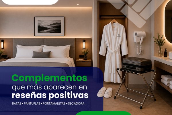 Complementos para hotel que suben la calificación en Booking, Airbnb y Google